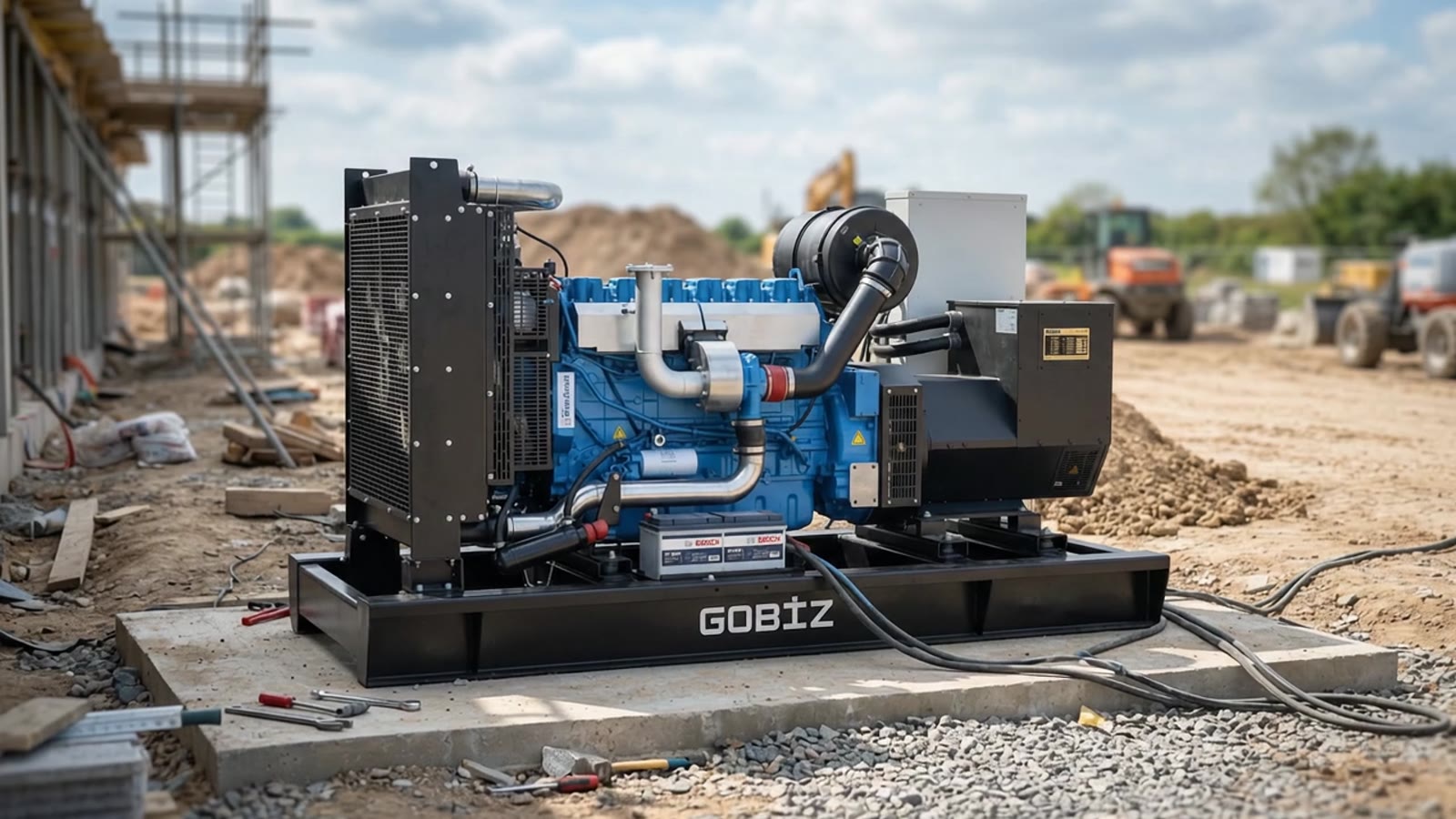 Baudouin motorlu GOBİZ jeneratör